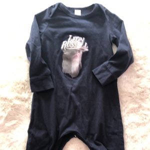 Leon Russell Snap long Sleeved Onesie 18 months